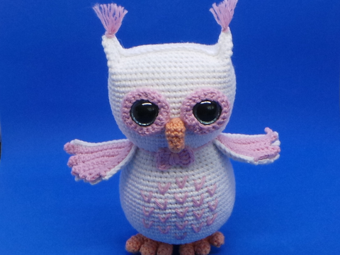 Häkelanleitung Eule Ella