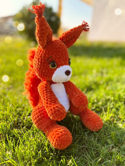 Eichhörnchen Häkelanleitung