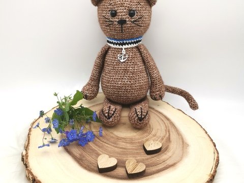 Häkelanleitung Kater Sven