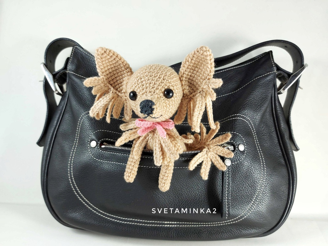 Dog Crochet Pattern Amigurumi Chihuahua Long-haired - Image 3