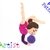 Gymnastic 7 Applique Crochet