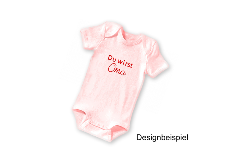 Stickdatei Schrift Baby Ankündigung, Rahmen 10 cm x 10 cm, Papa, Oma, Opa