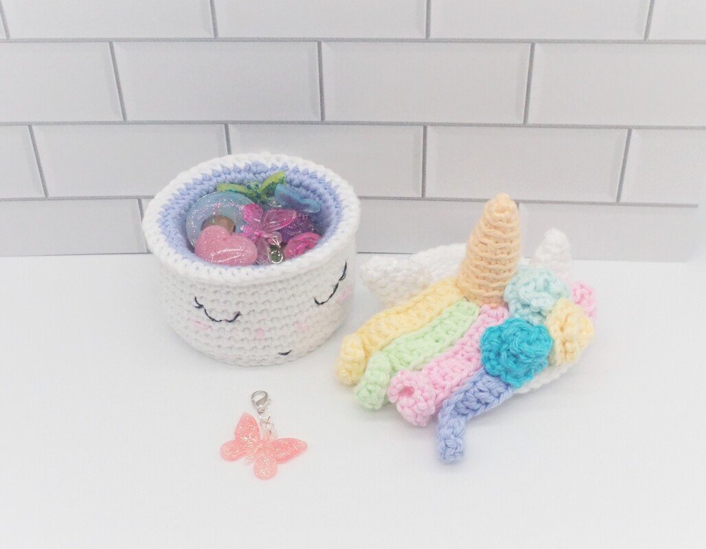 Unicorn Trinket Box- Crochet Box Pattern - Image 5