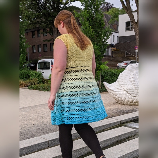 Sommerliebe - Shirt -Tunika -Kleid häkeln für alle Damengrößen