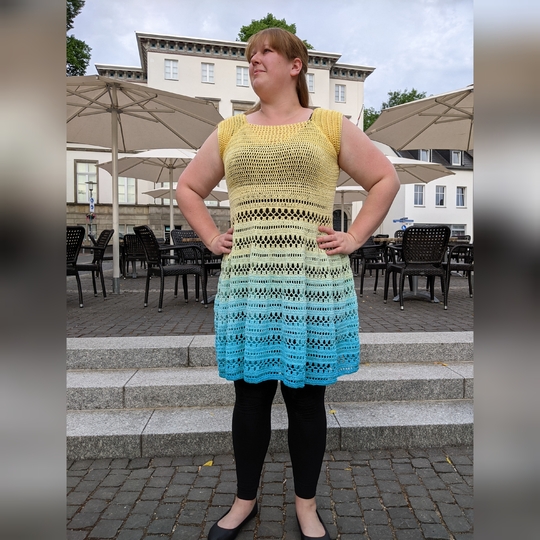 Sommerliebe - Shirt -Tunika -Kleid häkeln für alle Damengrößen