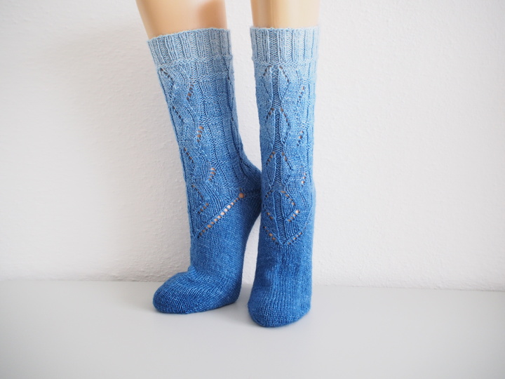 Wellenreiter - easy sock pattern
