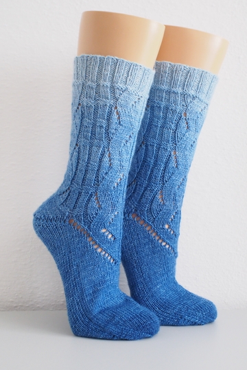 Wellenreiter - easy sock pattern