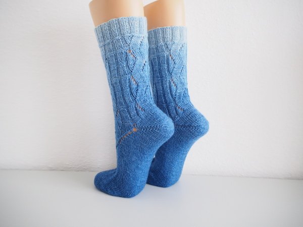 Wellenreiter - easy sock pattern