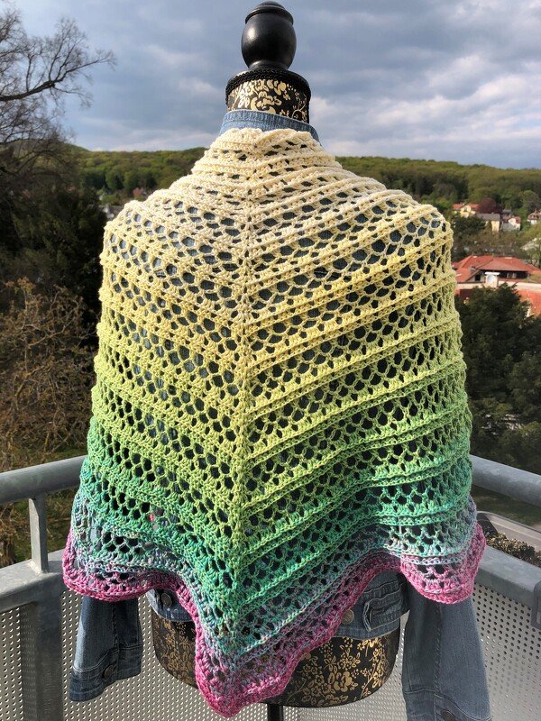 Turn over - Häkelanleitung flaches Wendetuch