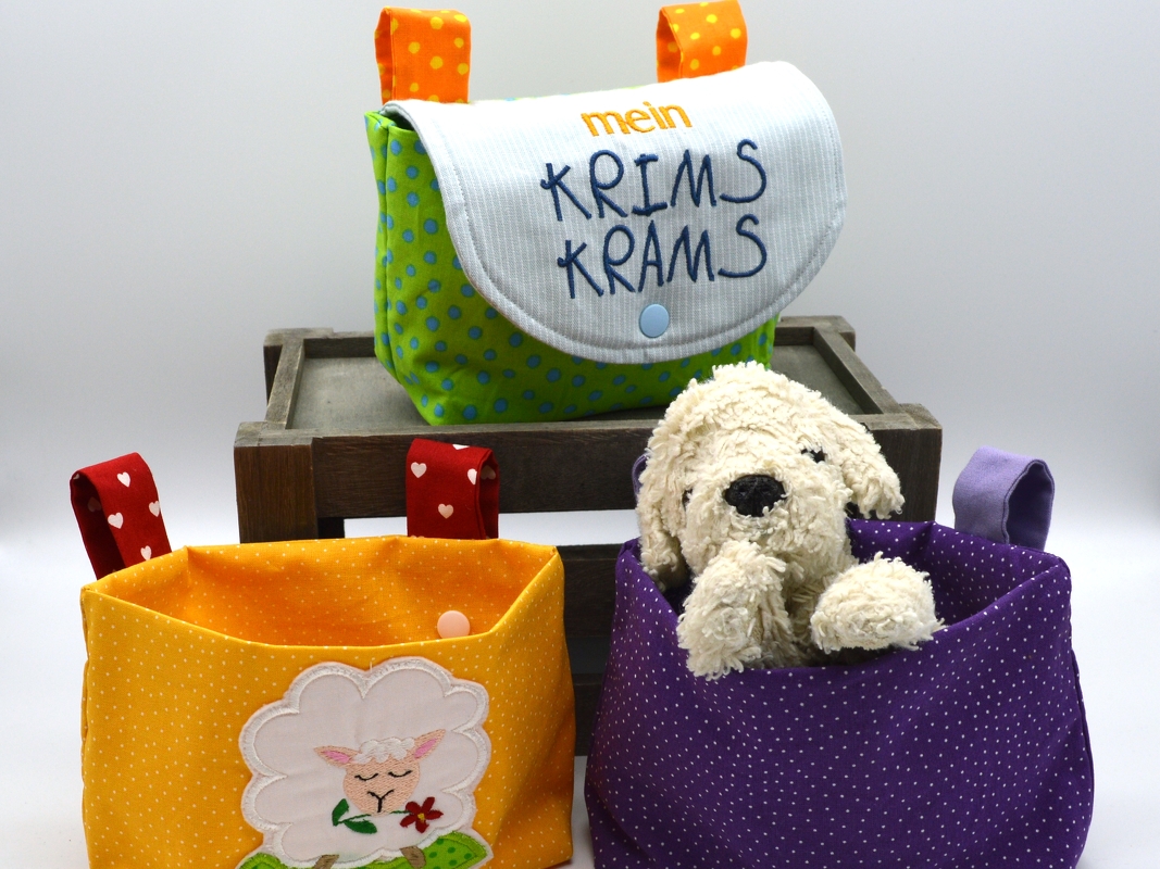 Stickdatei Lenkertasche ITH 15x23cm