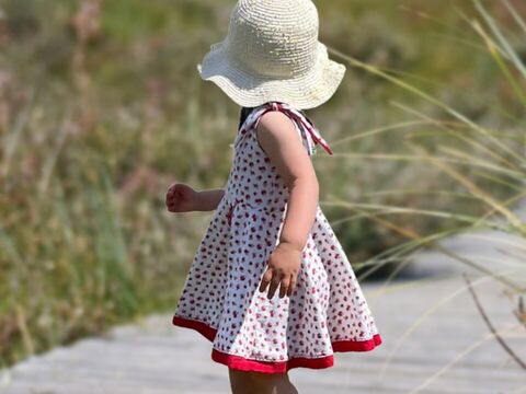 Kleid Britta Gr. 80-152 Schnittmuster & Nähanleitung