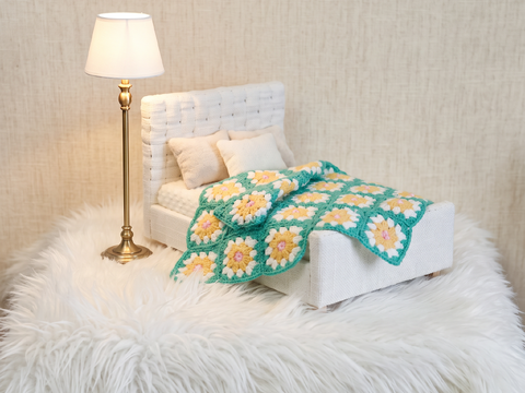 Doll Bed and Blanket