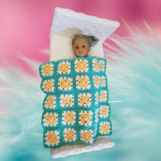 Doll Bed and Blanket - Image 4