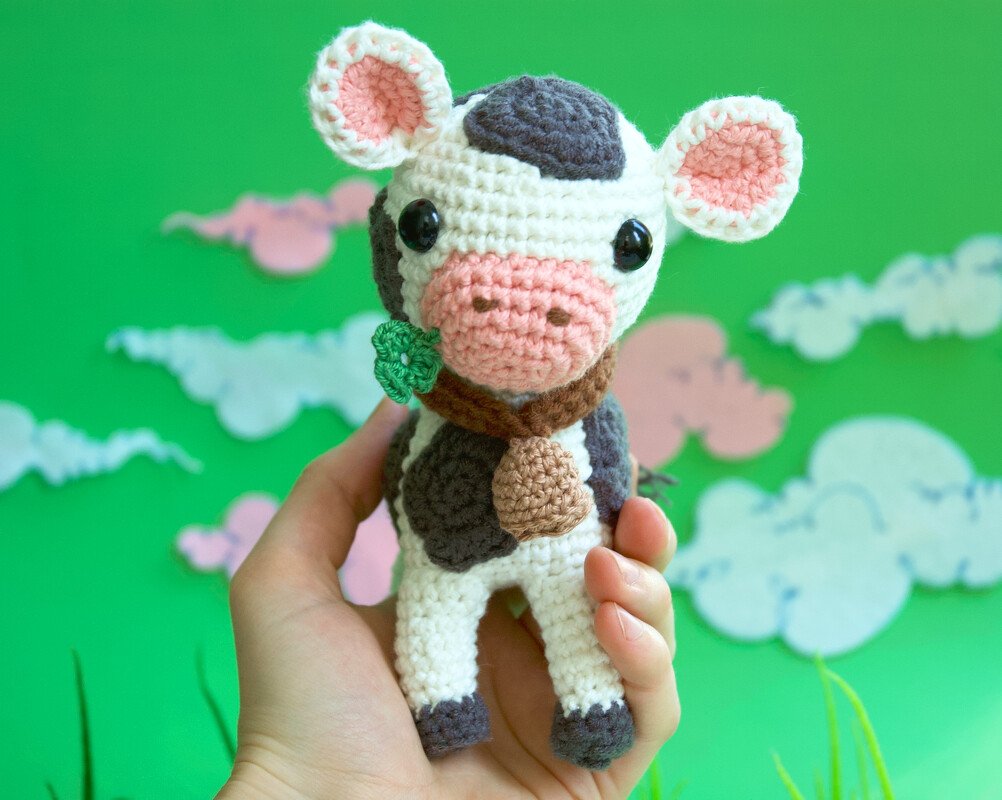 Clover the Cow Amigurumi Crochet Pattern - Image 4