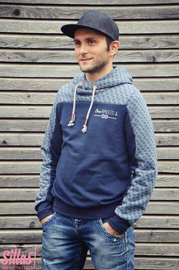 Sweatjacke/Hoodie Herren – E-Book Schnittmuster Gr. XS-4XL