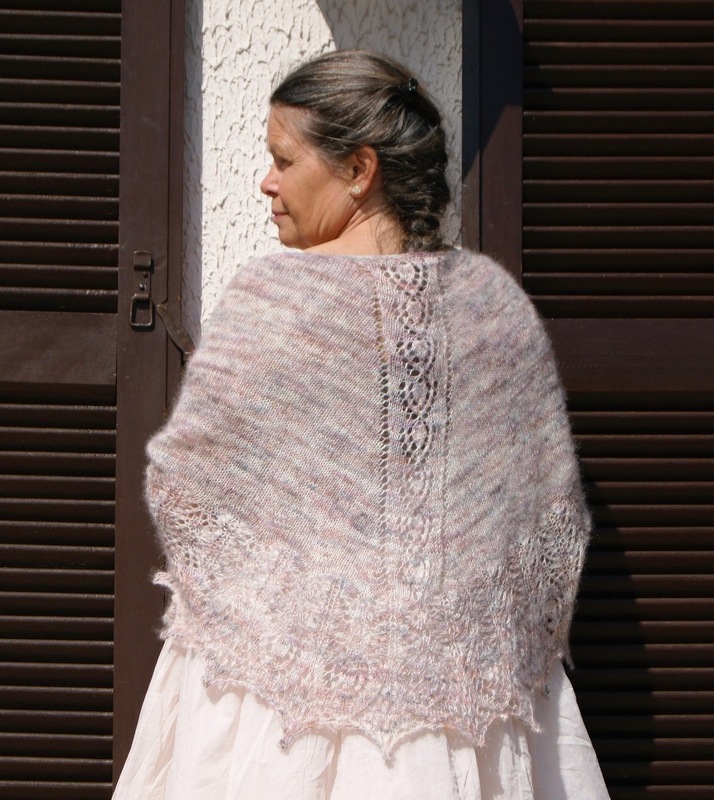 Anleitung Lacetuch "Lampiontuch" - Bild 4