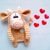 268 Crochet Pattern - Cow Bull Ox Brouch Brooch, aplique, decor, pin, deer