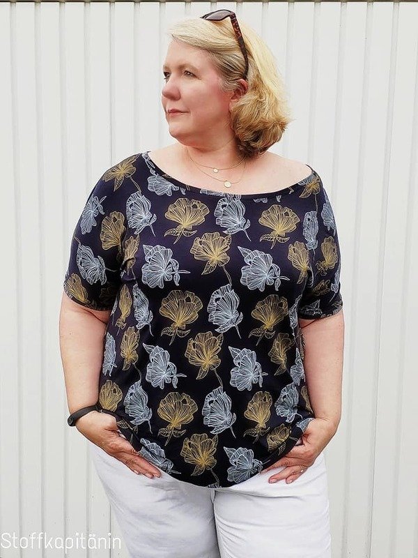 Shirt Damen – E-Book Schnittmuster Gr. 32-54 – Cara - Bild 14