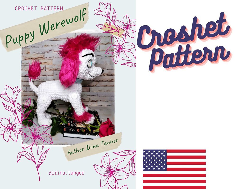 Puppy Werewolf Crochet Pattern