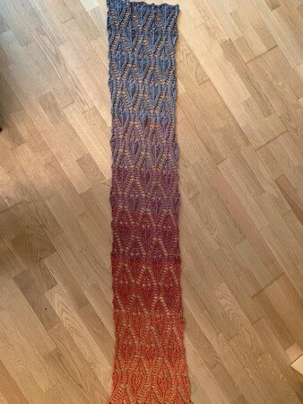 Crochet Pattern Scarf "Oreia"
