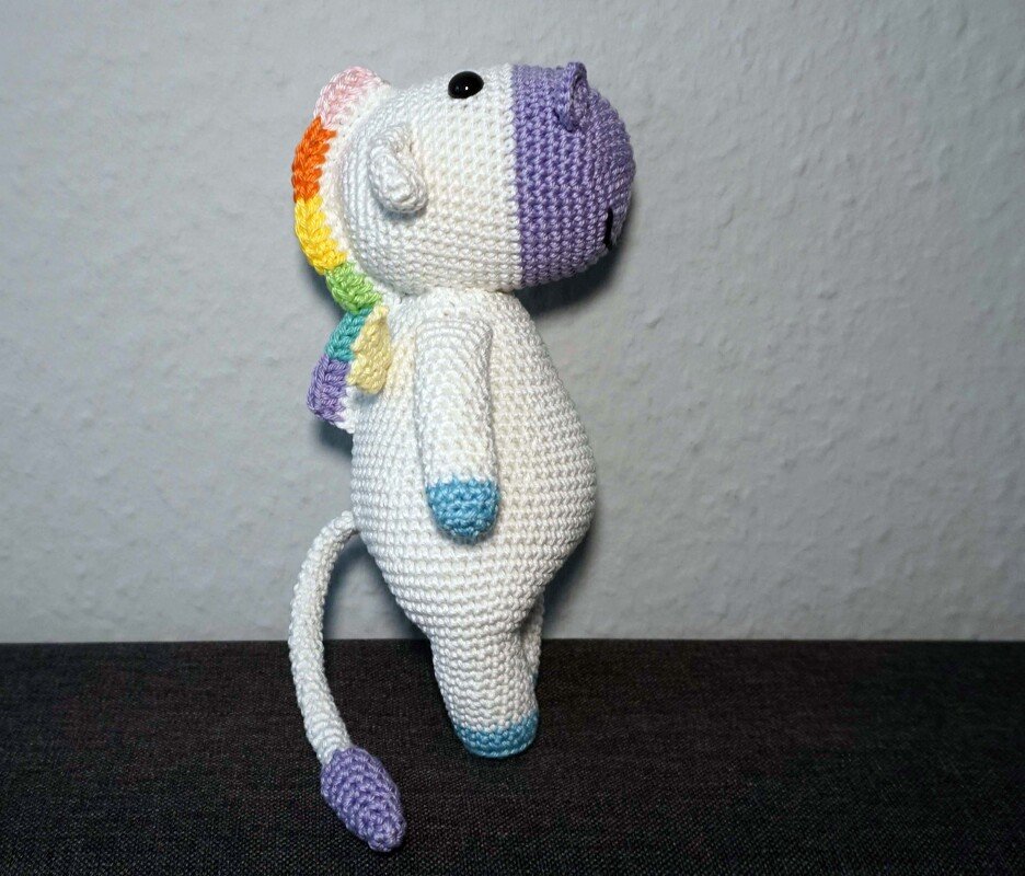 Crochet Pattern for the Rainbow Horse! - Image 4