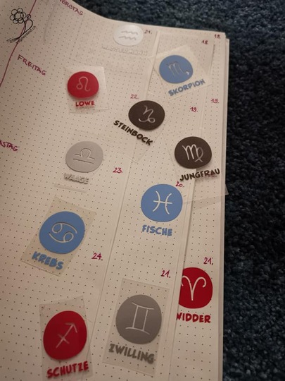 Sternzeichen Plotterdatei