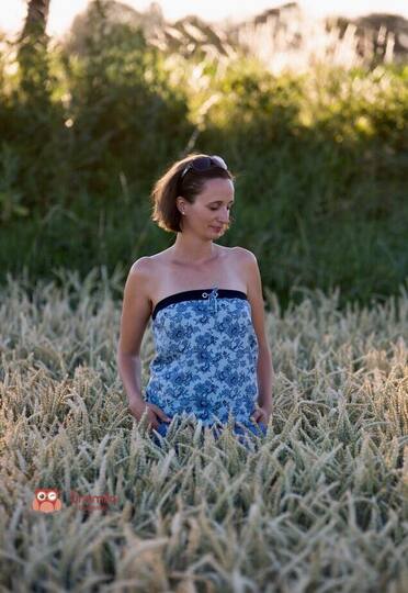 Tubetop Damen – E-Book Schnittmuster Gr. 32-54 – Caya