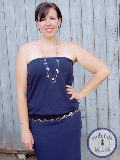 Tubetop Damen – E-Book Schnittmuster Gr. 32-54 – Caya