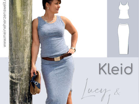 Kleid/Top/Rock Damen E-Book Schnittmuster Gr. 32-54 – Lucy & Lynn