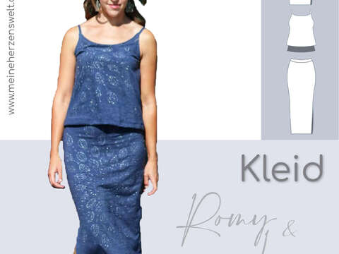 Kleid/Top/Rock Damen E-Book Schnittmuster Gr. 32-42 – Romy & Lynn