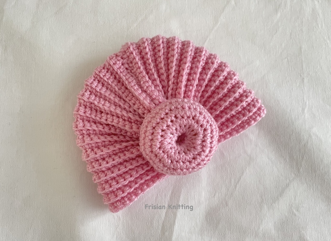 Turban Mütze Donut baby - Bild 3