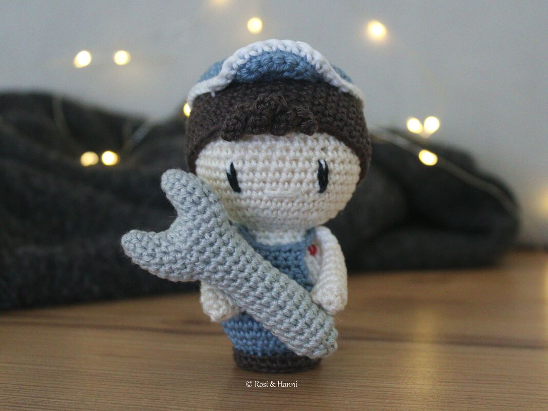 Häkelanleitung Mechatroniker Kevin