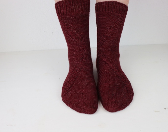 Strickanleitung Socken "Knight Socks"