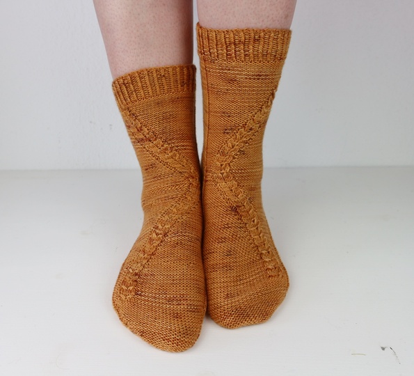 Strickanleitung Socken "Knight Socks"