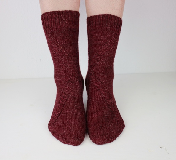 Strickanleitung Socken "Knight Socks"