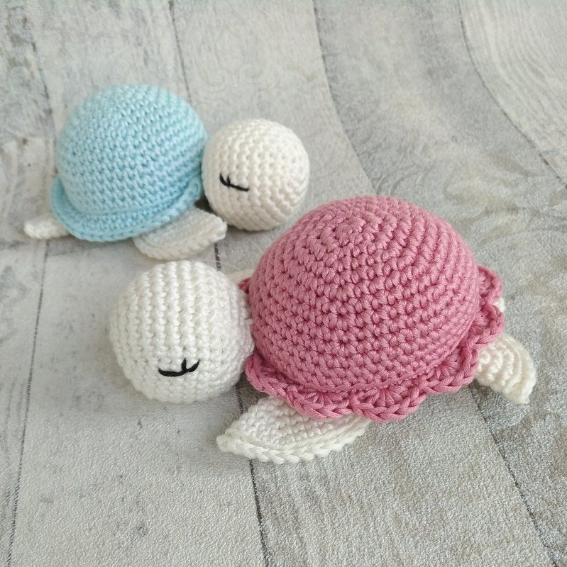 kleine Schildis Größe 3 - Rassel oder Kuscheltier - Bild 2