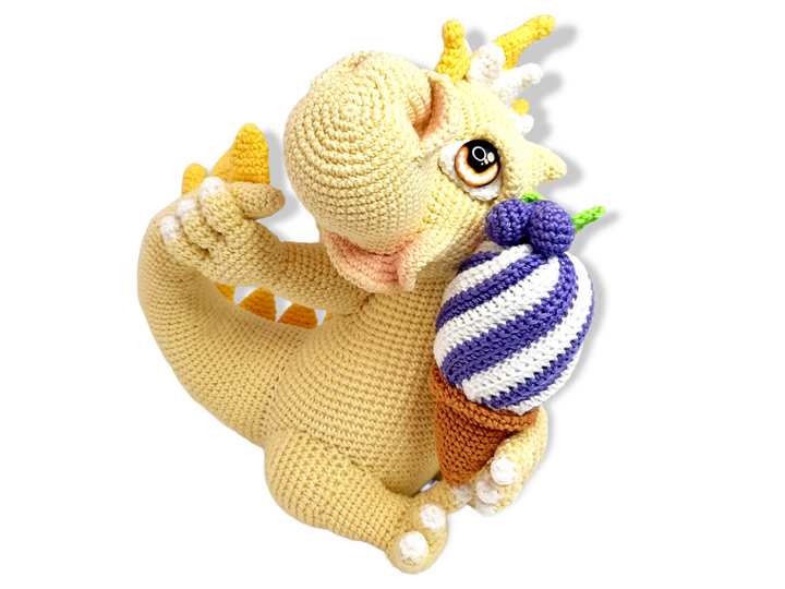Crochet Pattern " Ice Dragon Sophia"