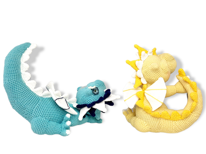 Crochet Pattern " Ice Dragon Sophia"