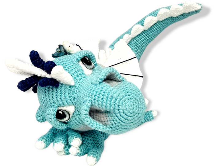 Crochet Pattern " Ice Dragon Sophia"