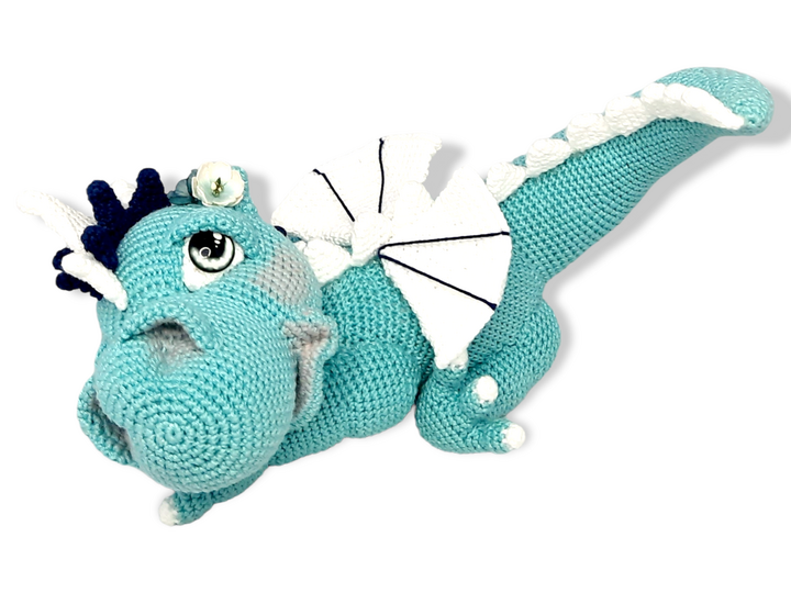 Häkelanleitung "Eis - Drache Sophia"