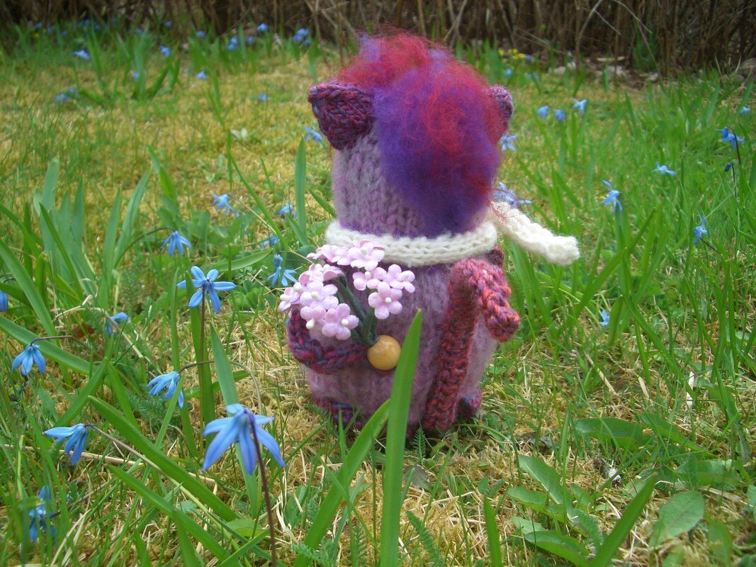 Strickanleitung "Kater Fritzy der Lümmel ...sagt Sorry.. " - Bild 2