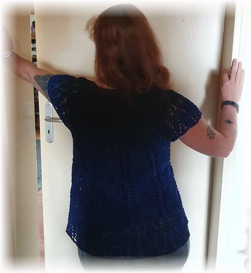 Häkelanleitung Rundpasse Pullover oder Shirt Ornella