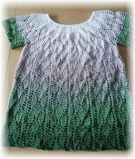 Häkelanleitung Rundpasse Pullover oder Shirt Ornella