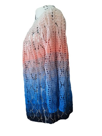 Häkelanleitung Rundpasse Pullover oder Shirt Ornella