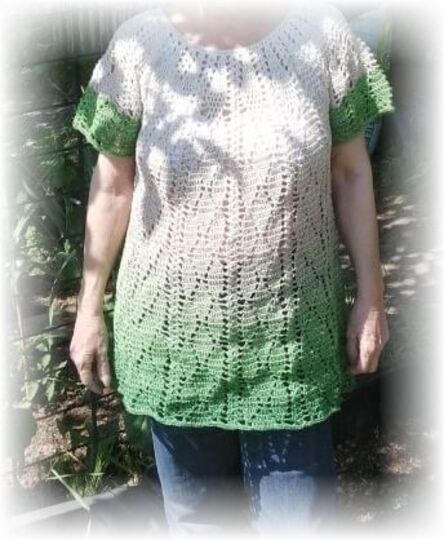 Häkelanleitung Rundpasse Pullover oder Shirt Ornella