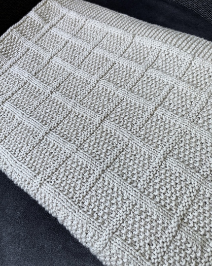 Strickanleitung | Babydecke | 80 x 85 cm