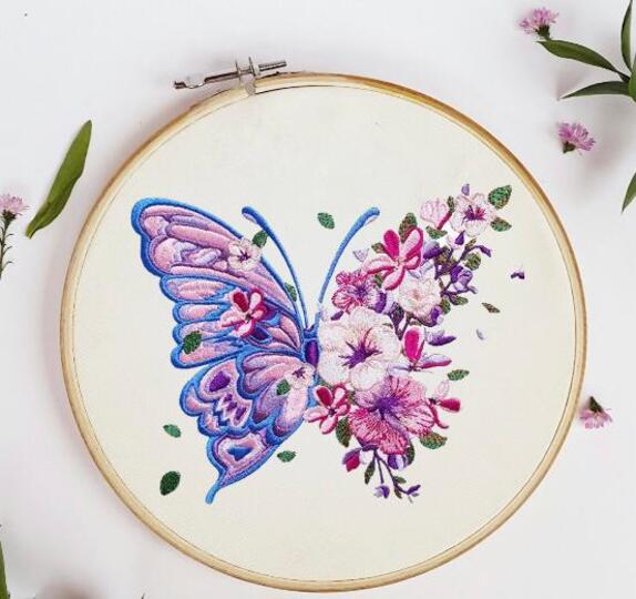 Schmetterling Stickdatei