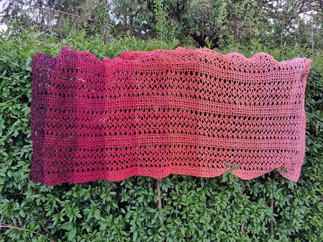 Häkelanleitung Stola Schal Lian - Bild 7