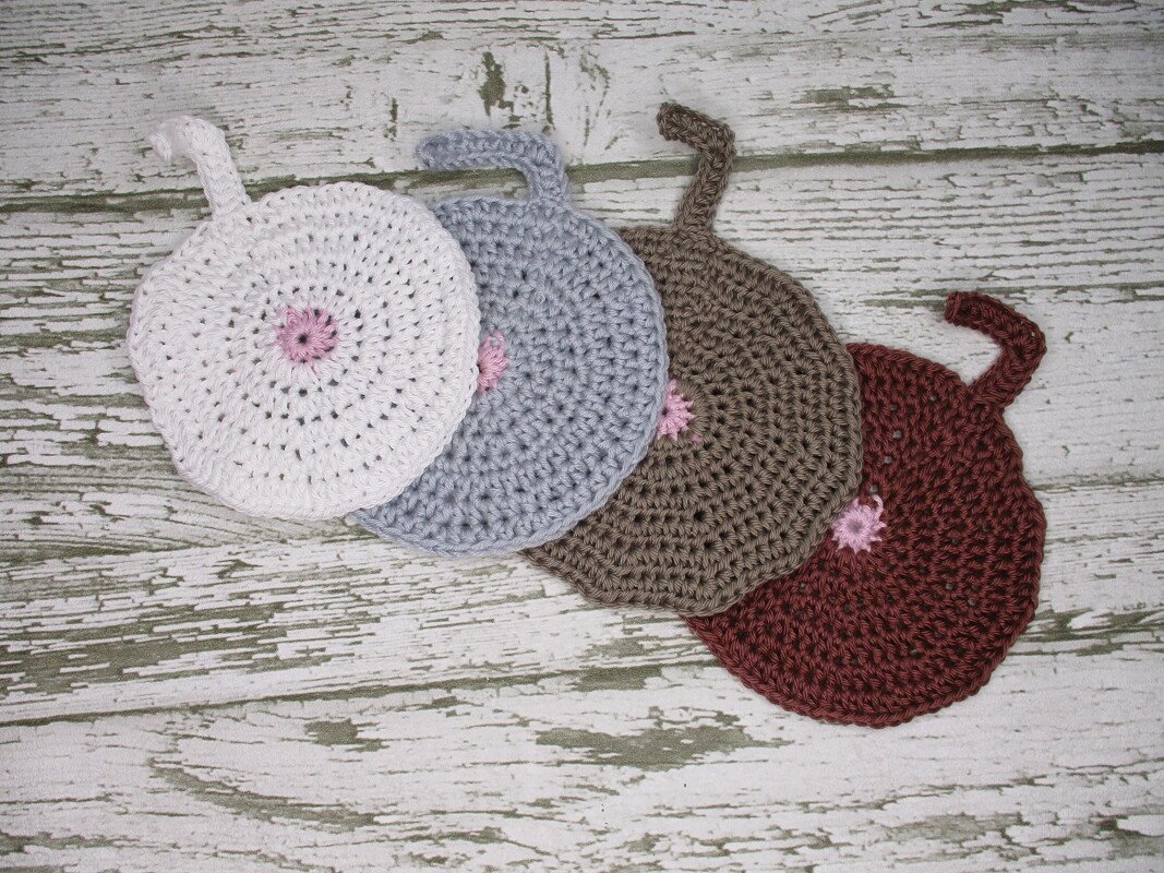 Häkelanleitung Untersetzer Katzenpo