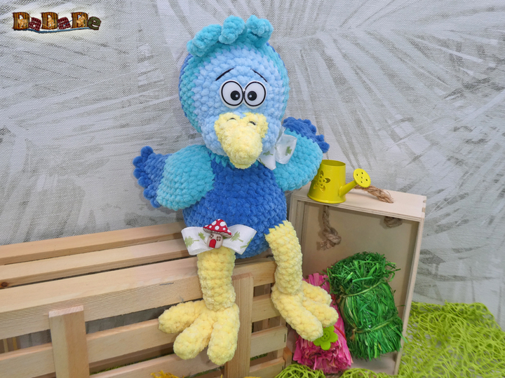 Glücks-Vogel Bea, Häkelanleitung von DaDaDe